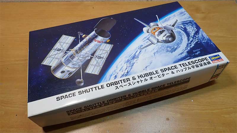 スペースシャトル＆ハッブル宇宙望遠鏡箱