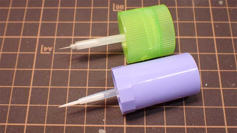 流し込み接着剤のハケ
