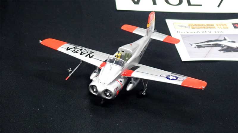 作品名「Bell X-14A NASA N234NA」作者名「KYモデラーズ（オヤジの方）」さま