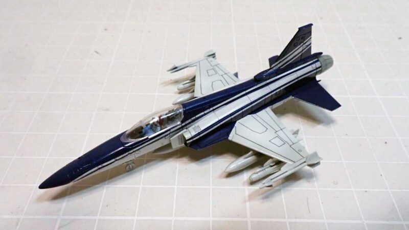 塗装した機体