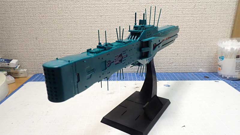 仮組したヒューベリオン